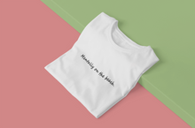 Load image into Gallery viewer, Mentally on the Beach Minimal Women Half Sleeves T-shirt- KidsFashionVilla