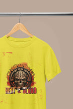 Load image into Gallery viewer, Flaming Skull Women Half Sleeves T-shirt- KidsFashionVilla