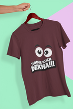 Load image into Gallery viewer, Tumne Kuch Dekha Women Half Sleeves T-shirt- KidsFashionVilla