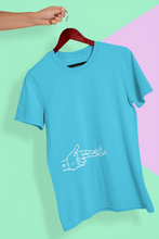 Load image into Gallery viewer, Hands Up Phew Phew Funny Women Half Sleeves T-shirt- KidsFashionVilla