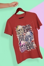 Load image into Gallery viewer, Hear No Evil Women Half Sleeves T-shirt- KidsFashionVilla