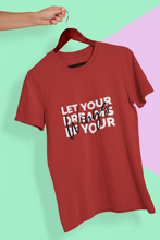 Load image into Gallery viewer, Let Your Dream Be Your Wings Mens Half Sleeves T-shirt- KidsFashionVilla