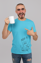 Load image into Gallery viewer, Mello Mens Half Sleeves T-shirt- KidsFashionVilla
