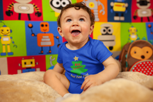 Load image into Gallery viewer, Ho Ho Ho Christmas Rompers for Baby Boy- KidsFashionVilla