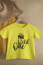 Load image into Gallery viewer, The Wild One First Birthday Family Half Sleeves T-Shirts-KidsFashionVilla