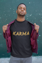 Load image into Gallery viewer, Karma Mens Half Sleeves T-shirt- KidsFashionVilla