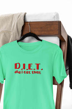 Load image into Gallery viewer, Diet Food Mens Half Sleeves T-shirt- KidsFashionVilla