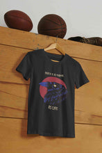 Load image into Gallery viewer, Crow Inspired By The Sandman Comic Book Women Half Sleeves T-shirt- KidsFashionVilla