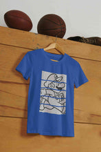 Load image into Gallery viewer, Super Mario Side Run Panels Women Half Sleeves T-shirt- KidsFashionVilla
