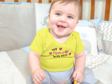 Load image into Gallery viewer, Khala Was Here Eid Rompers for Baby Boy- KidsFashionVilla