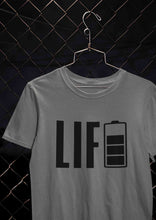 Load image into Gallery viewer, Life Mens Half Sleeves T-shirt- KidsFashionVilla