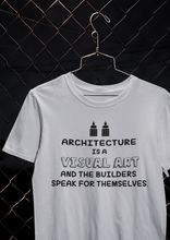 Load image into Gallery viewer, Architecture Visual Art Architect Profession Women Half Sleeves T-shirt- KidsFashionVilla