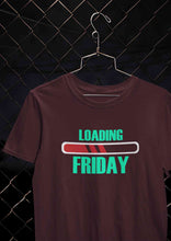 Load image into Gallery viewer, Loading Friday Mens Half Sleeves T-shirt- KidsFashionVilla