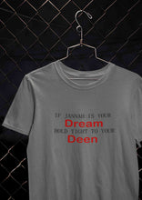 Load image into Gallery viewer, Islam Is My Deen Jannah Is My Dream Mens Half Sleeves T-shirt- KidsFashionVilla