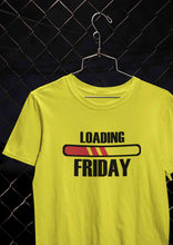 Load image into Gallery viewer, Loading Friday Mens Half Sleeves T-shirt- KidsFashionVilla