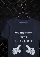 Load image into Gallery viewer, Here Comes The Bride Women Half Sleeves T-shirt- KidsFashionVilla