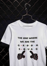 Load image into Gallery viewer, Groom Squad Mens Half Sleeves T-shirt- KidsFashionVilla
