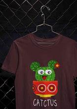 Load image into Gallery viewer, Catctus Women Half Sleeves T-shirt- KidsFashionVilla