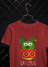 Load image into Gallery viewer, Catctus Women Half Sleeves T-shirt- KidsFashionVilla