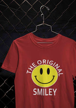 Load image into Gallery viewer, The Original Smiley Women Half Sleeves T-shirt- KidsFashionVilla