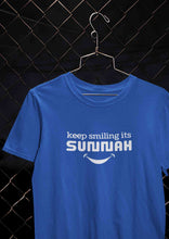 Load image into Gallery viewer, Keep Smiling Its Sunnah Mens Half Sleeves T-shirt- KidsFashionVilla