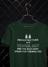 Load image into Gallery viewer, Architecture Visual Art Architect Profession Women Half Sleeves T-shirt- KidsFashionVilla
