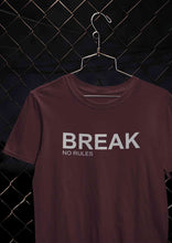 Load image into Gallery viewer, Break No Rules Women Half Sleeves T-shirt- KidsFashionVilla