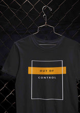 Load image into Gallery viewer, Out Of Control Women Half Sleeves T-shirt- KidsFashionVilla
