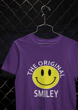 Load image into Gallery viewer, The Original Smiley Women Half Sleeves T-shirt- KidsFashionVilla
