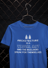 Load image into Gallery viewer, Architecture Visual Art Architect Profession Women Half Sleeves T-shirt- KidsFashionVilla