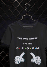 Load image into Gallery viewer, I Am The Groom Mens Half Sleeves T-shirt- KidsFashionVilla
