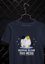 Load image into Gallery viewer, Human Clean This Mess Funny Mens Half Sleeves T-shirt- KidsFashionVilla