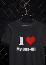Load image into Gallery viewer, I Love My Mami Bhanji Family Relation Matching T-Shirt- KidsFashionVilla