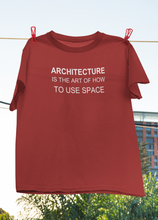 Load image into Gallery viewer, Architecture Is The Art Architect Profession Women Half Sleeves T-shirt- KidsFashionVilla