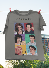Load image into Gallery viewer, Friends Web Series Mens Half Sleeves T-shirt- KidsFashionVilla