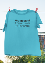Load image into Gallery viewer, Architecture Is The Art Architect Profession Women Half Sleeves T-shirt- KidsFashionVilla