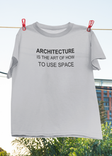 Load image into Gallery viewer, Architecture Is The Art Architect Profession Women Half Sleeves T-shirt- KidsFashionVilla