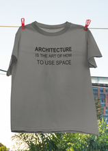Load image into Gallery viewer, Architecture Is The Art Architect Profession Women Half Sleeves T-shirt- KidsFashionVilla