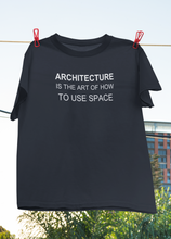 Load image into Gallery viewer, Architecture Is The Art Architect Profession Women Half Sleeves T-shirt- KidsFashionVilla