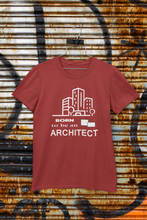 Load image into Gallery viewer, Born To Be An Architect Profession Women Half Sleeves T-shirt- KidsFashionVilla