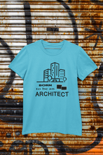 Load image into Gallery viewer, Born To Be An Architect Profession Women Half Sleeves T-shirt- KidsFashionVilla
