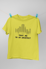 Load image into Gallery viewer, Trust Me I Am An Architect Profession Women Half Sleeves T-shirt- KidsFashionVilla