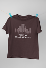 Load image into Gallery viewer, Trust Me I Am An Architect Profession Women Half Sleeves T-shirt- KidsFashionVilla