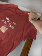 Load image into Gallery viewer, Self Love Women Half Sleeves T-shirt- KidsFashionVilla