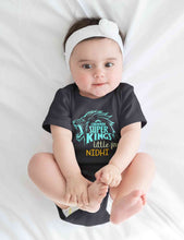 Load image into Gallery viewer, Custom Name IPL CSK Chennai Super Kings Little Fan Rompers for Baby Girl- KidsFashionVilla