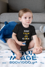 Load image into Gallery viewer, Keep Calm And Do Garbha Rompers for Baby Boy- KidsFashionVilla