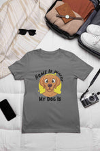 Load image into Gallery viewer, Home Is Where My Dog Is Mens Half Sleeves T-shirt- KidsFashionVilla