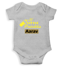 Load image into Gallery viewer, Customize Name Little Dhamaka Rompers for Baby Boy- KidsFashionVilla