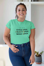 Load image into Gallery viewer, Quirky Women Half Sleeves T-shirt- KidsFashionVilla