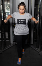 Load image into Gallery viewer, No Music No Life Women Half Sleeves T-shirt- KidsFashionVilla